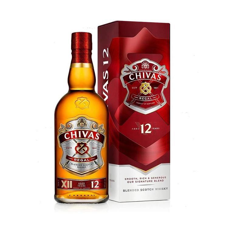 Уиски Чивас Регал 12Г Кутия 1Л
