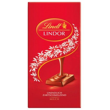 Шоколад Lindt Lindor Червен 100ГР