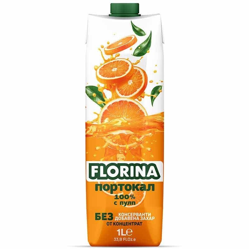 Флорина Портокал 100% 1Л