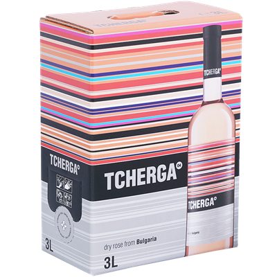 Вино Tcherga Розе 3Л