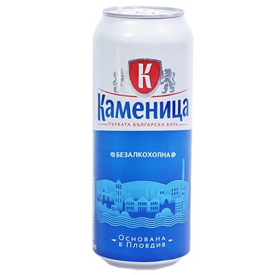 Бира Каменица 0% Кен 0.500Л