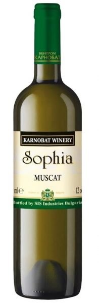 Вино София Мускат Карнобат 0.75Л