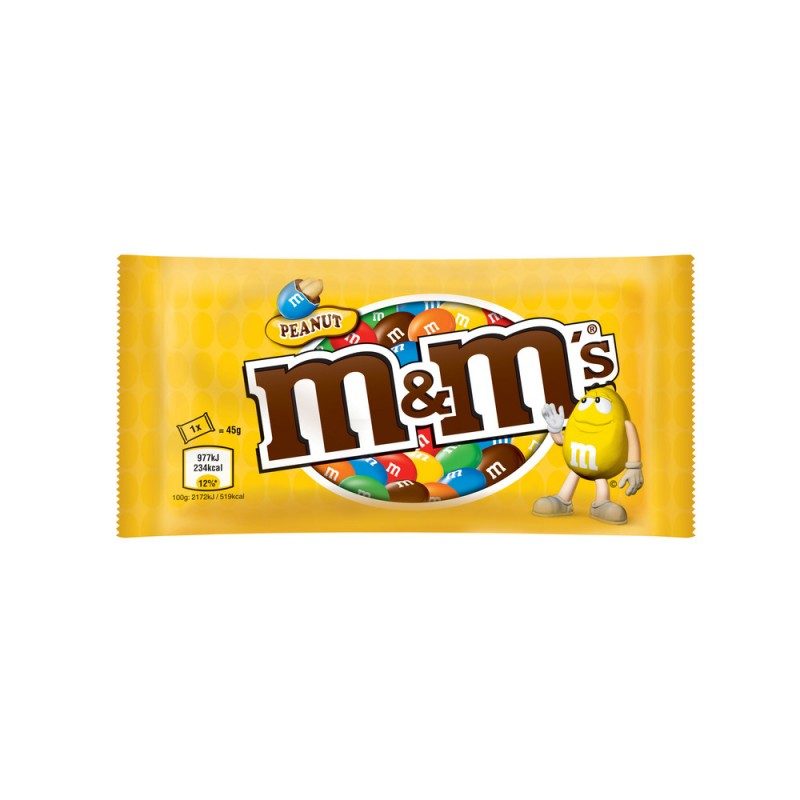 Бонбони M&M Фъстък 45ГР