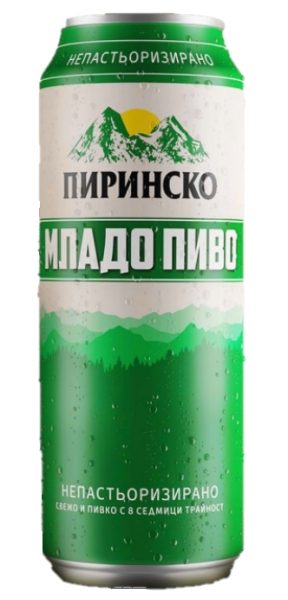 Бира Пиринско Младо Кен 0.500Л