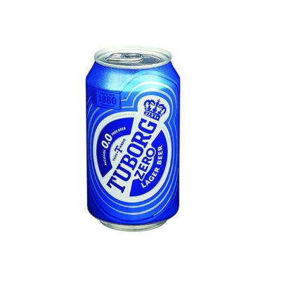 Бира Туборг Зиро Кен 0% 0.330Л