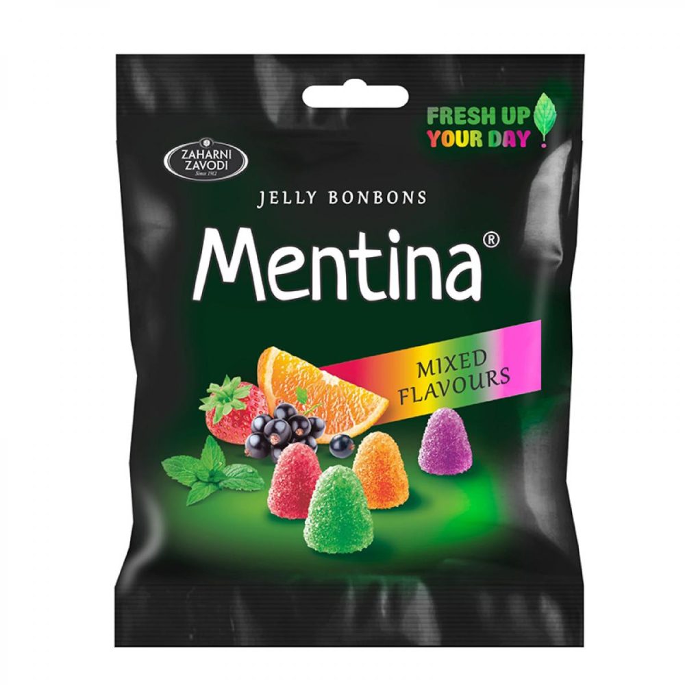 Бонбони Желе Ментина Микс 90ГР