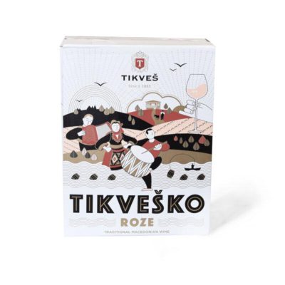 Вино Тиквеш Розе 3Л