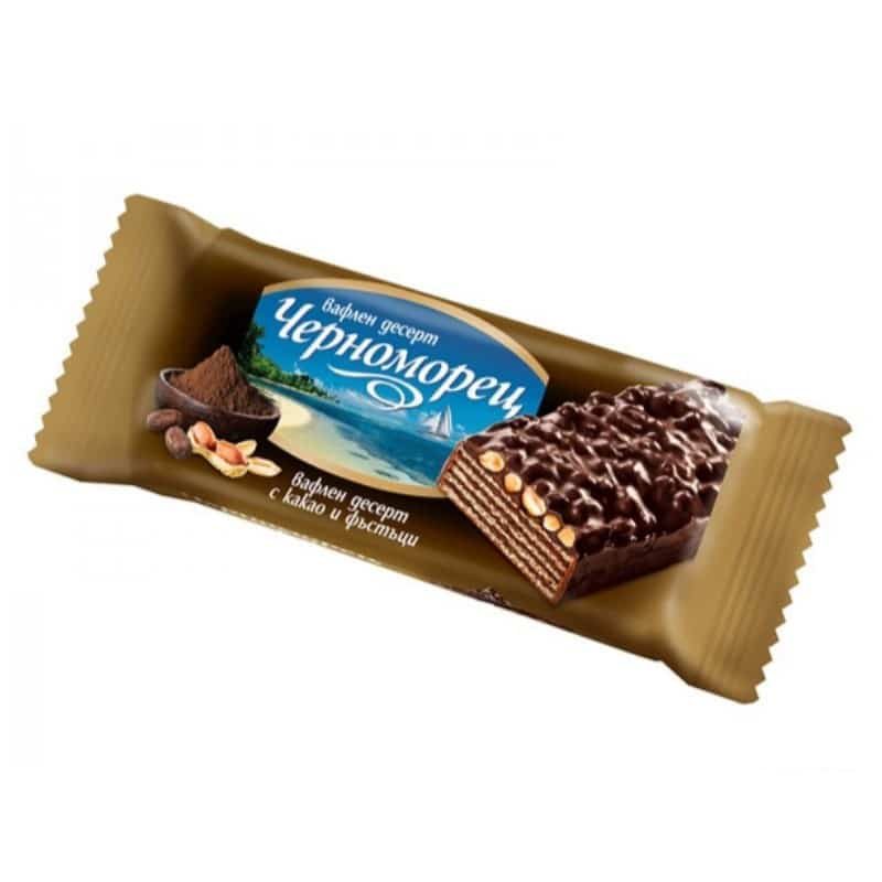 Вафла Черноморец Какао Фъстък 75ГР