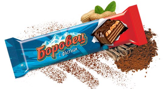 Вафла Боровец с Фъстък 45ГР