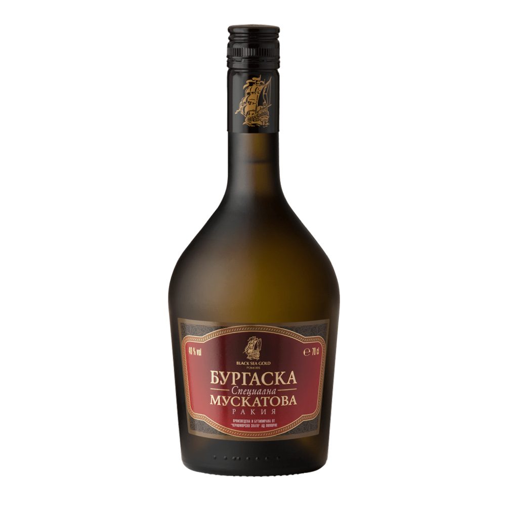 Ракия Бургас Мускатова 0.7Л