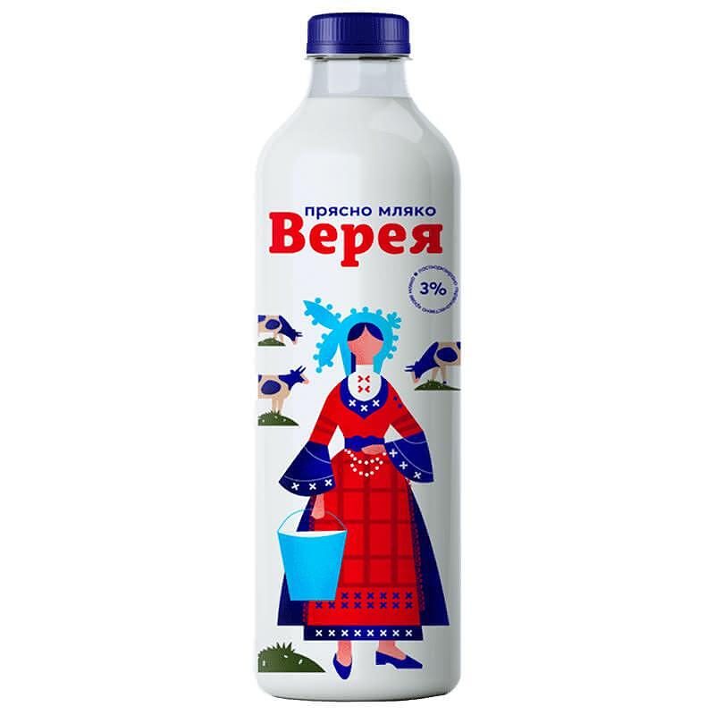 Прясно Мляко Верея 3% 1Л