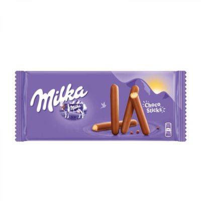 Бисквити Милка Лила Стикс 112ГР
