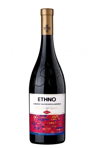 Вино Етно Каберне Совиньон и Мавруд 0.75Л